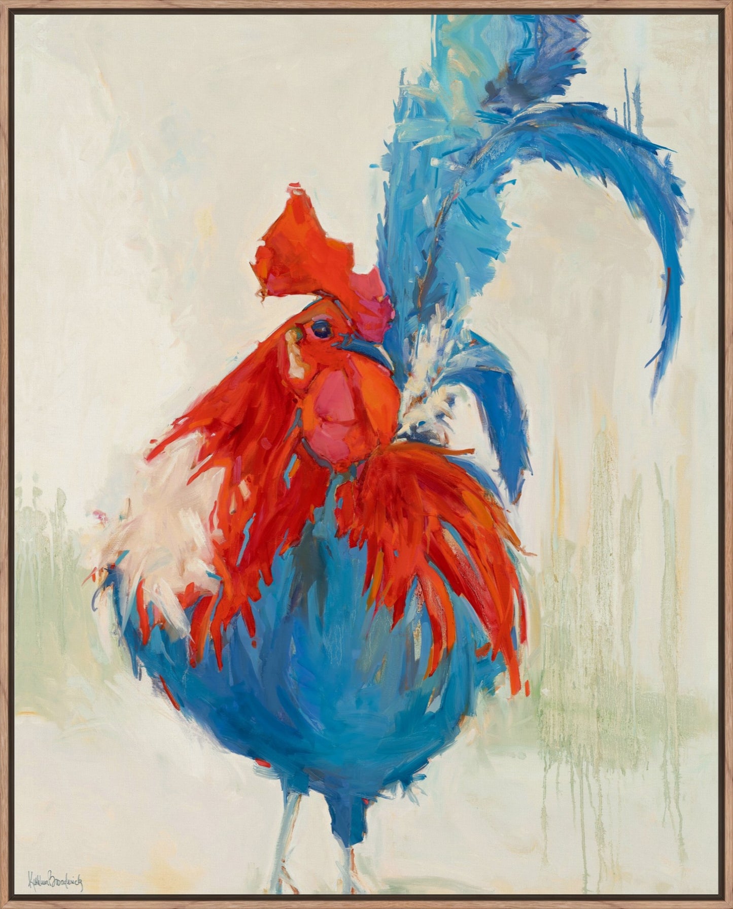 Red, White & Blue Rooster