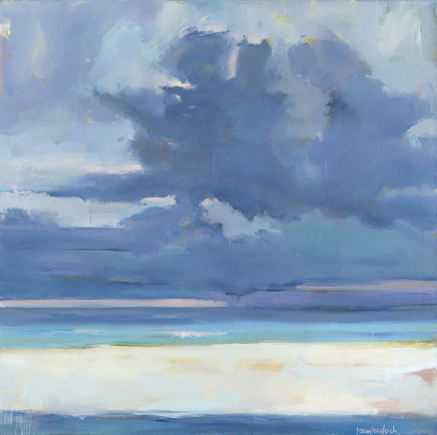 Storm 30a stormy beach giclee print