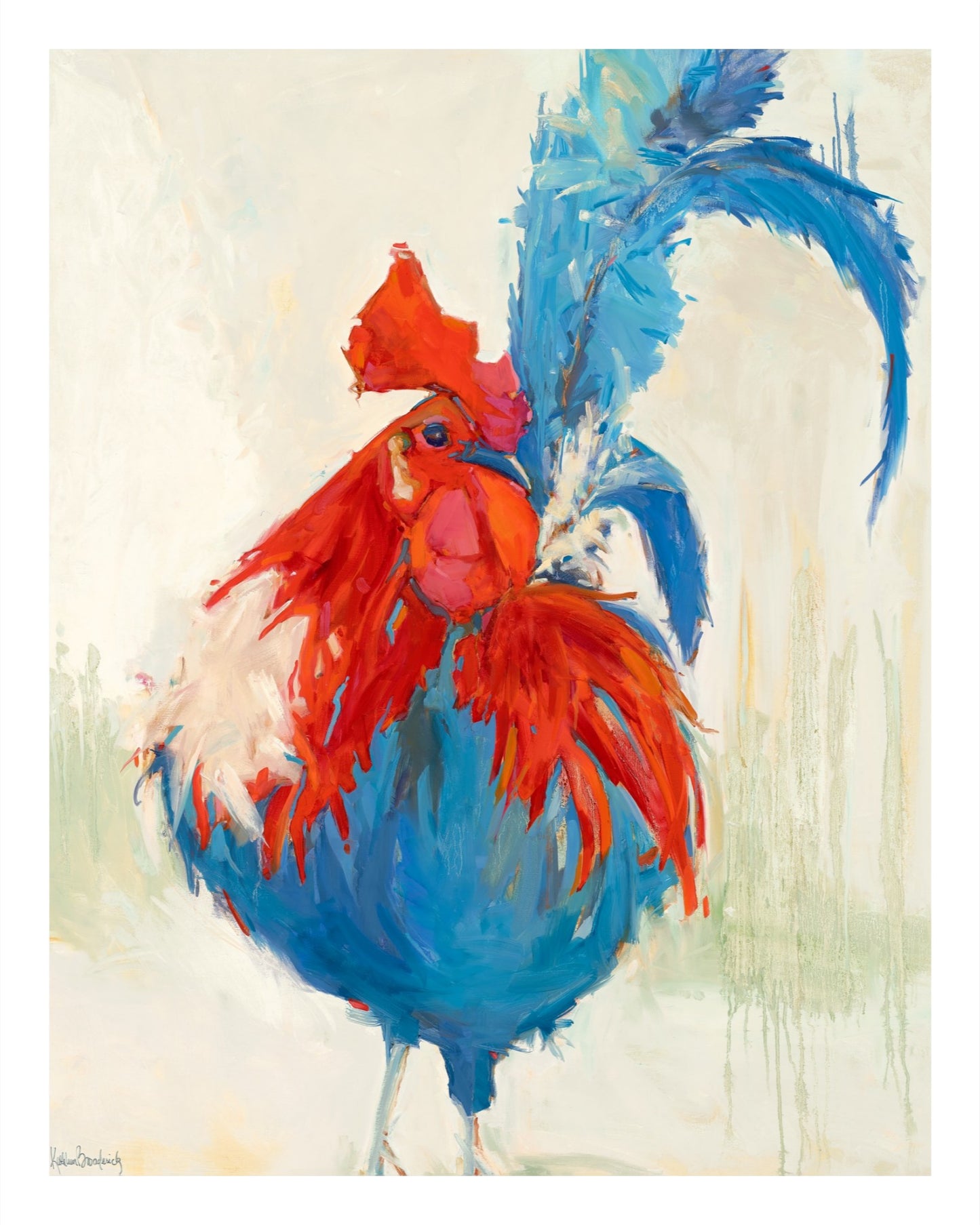 Red, White & Blue Rooster