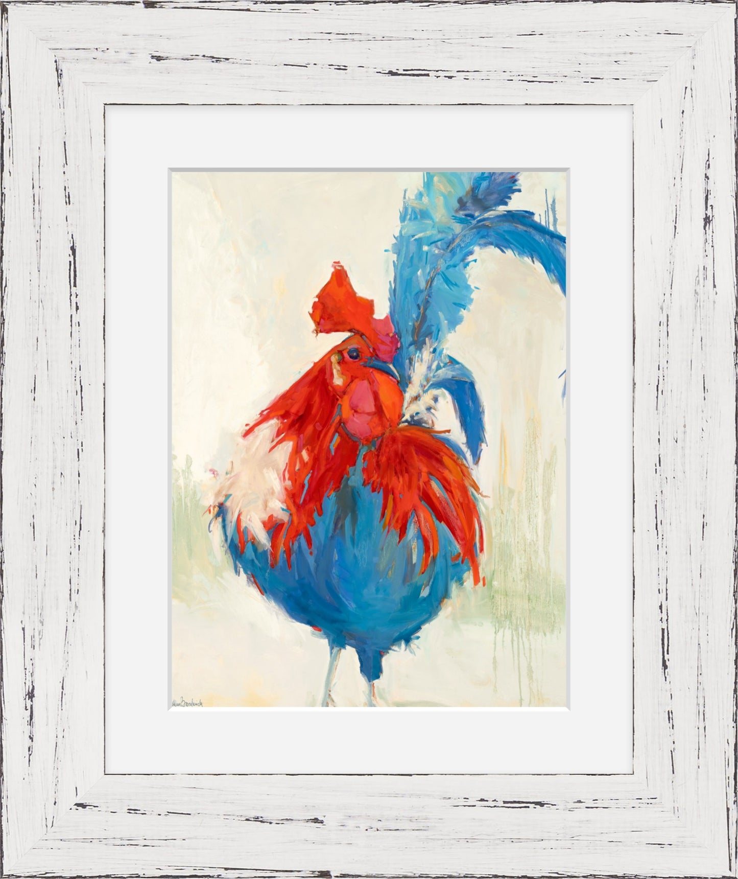 Red, White & Blue Rooster