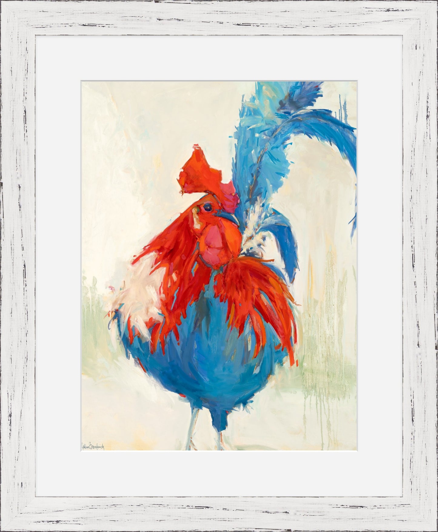 Red, White & Blue Rooster