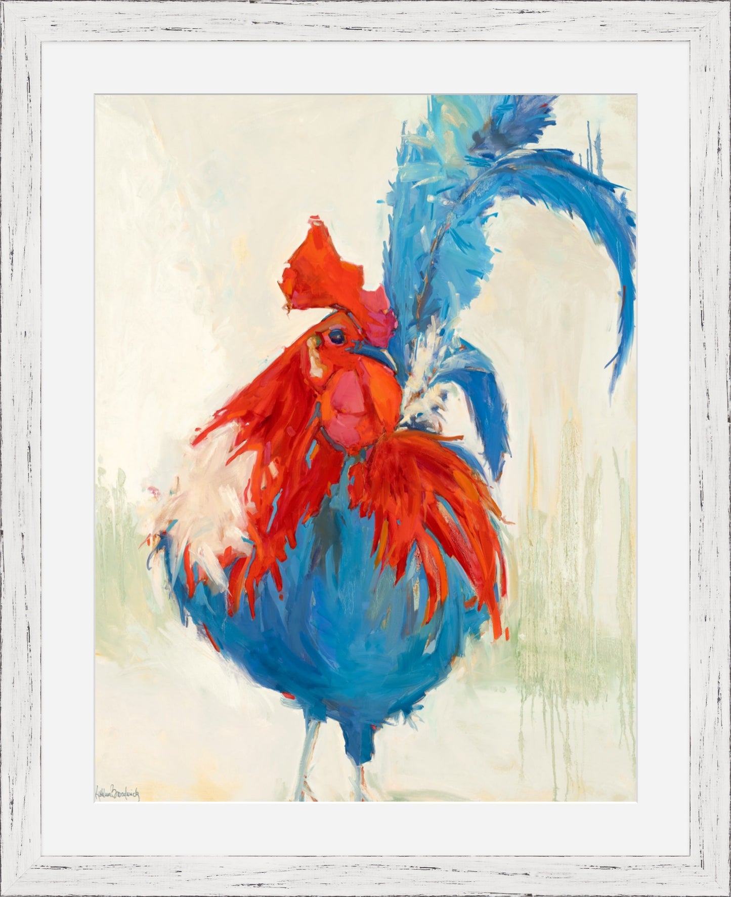 Red, White & Blue Rooster