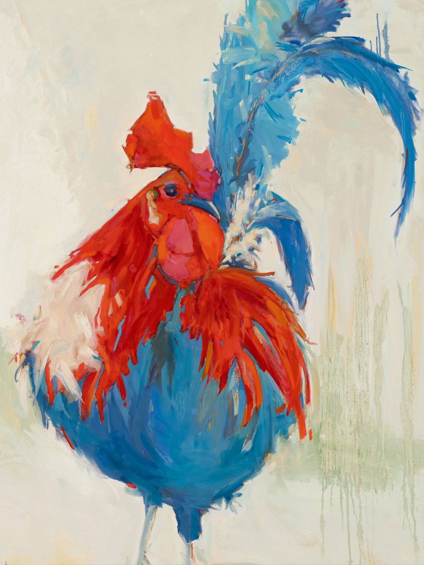 Red, White & Blue Rooster