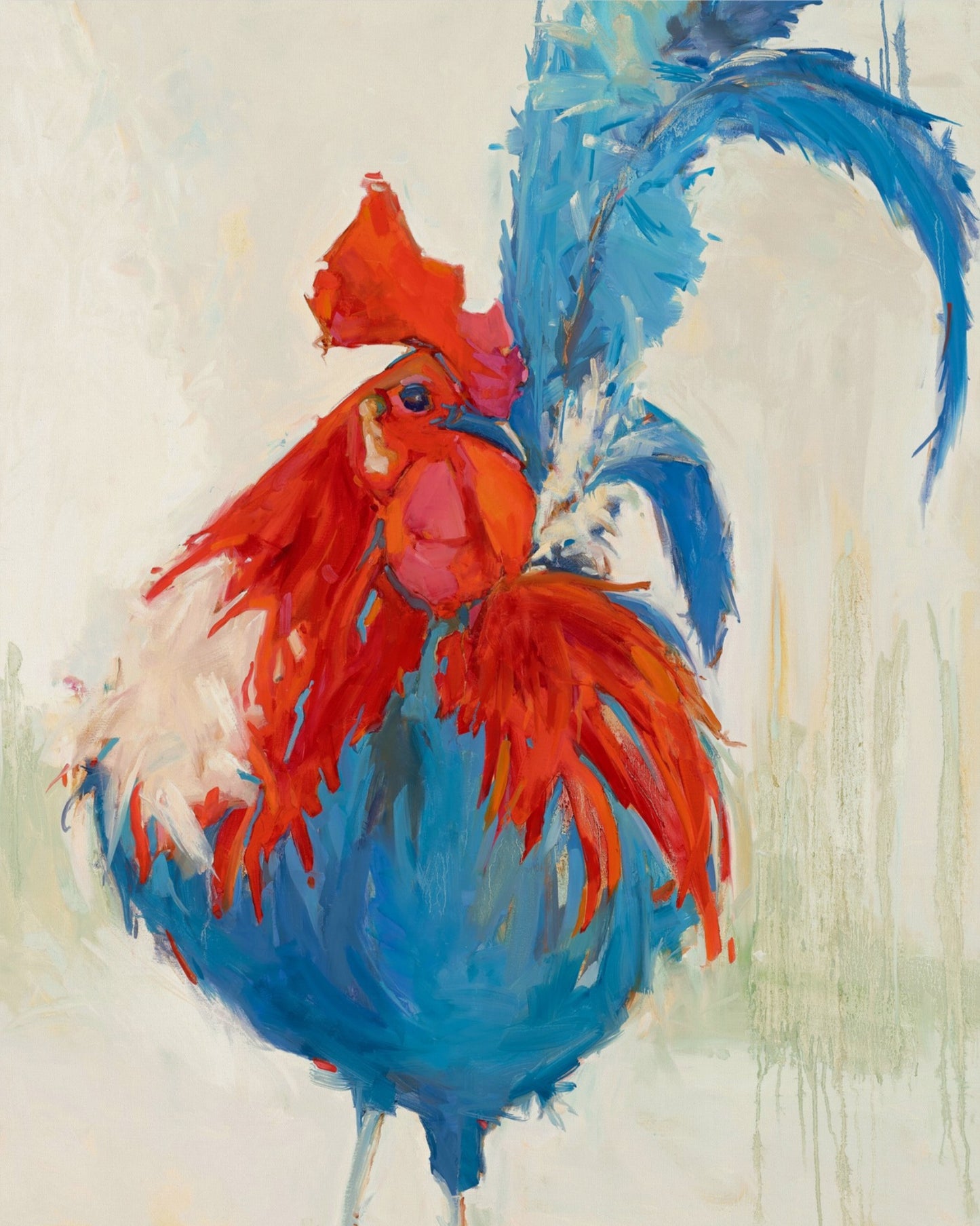 Red, White & Blue Rooster